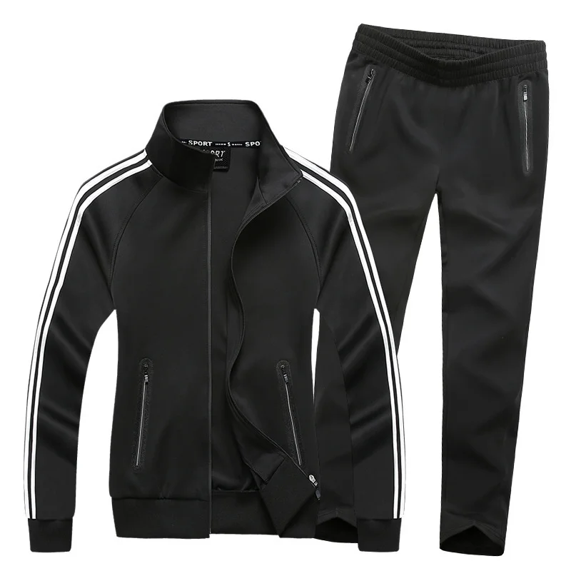 

Luxury Winter Two Piece Men Brand Sports Tracksuits Trouser Sets For Men High Quality