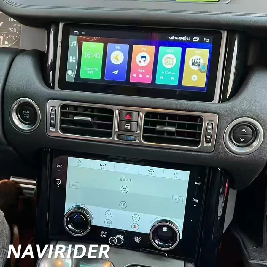 10 25 дюймов для Land Range Rover V8 L322 2002-2004 автомобильный радиоприемник мультимедийный