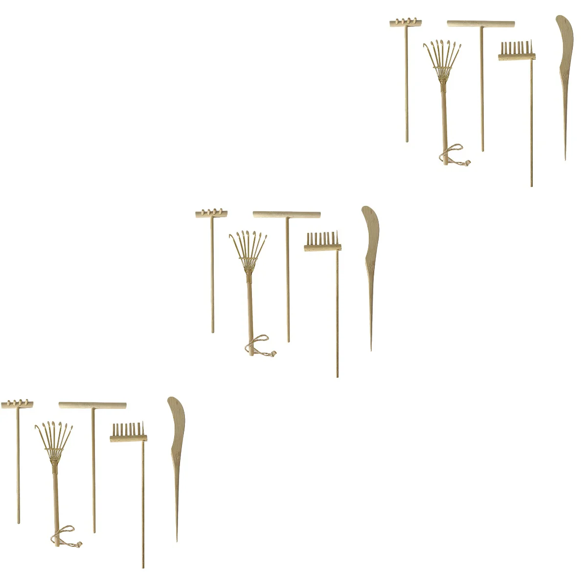

PCS Sand Smoothing Rake Micro Landscape Decoration Smoothing Hand Tools