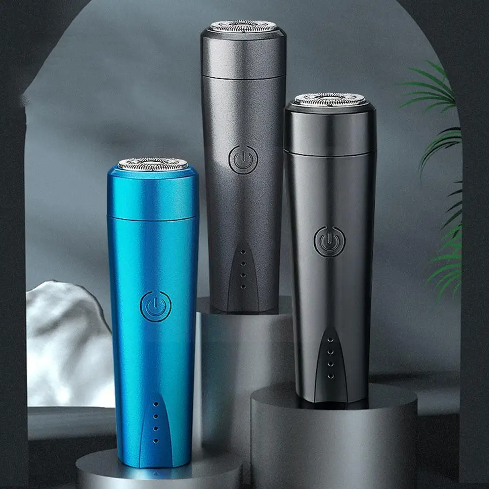 

Portable Mini Electric Rotating 1 Blade Easy Rechargeable Blade Washable To Machine Carry Men's Usb L4x7