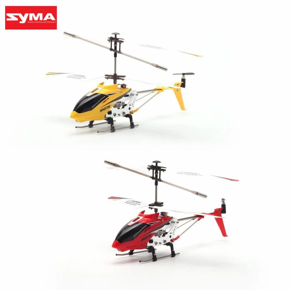 

Вертолет SYMA S107H с дистанционным управлением, летательный аппарат для новичков, Дрон с защитой от падения, игрушка для детей, подарок, вертоле...