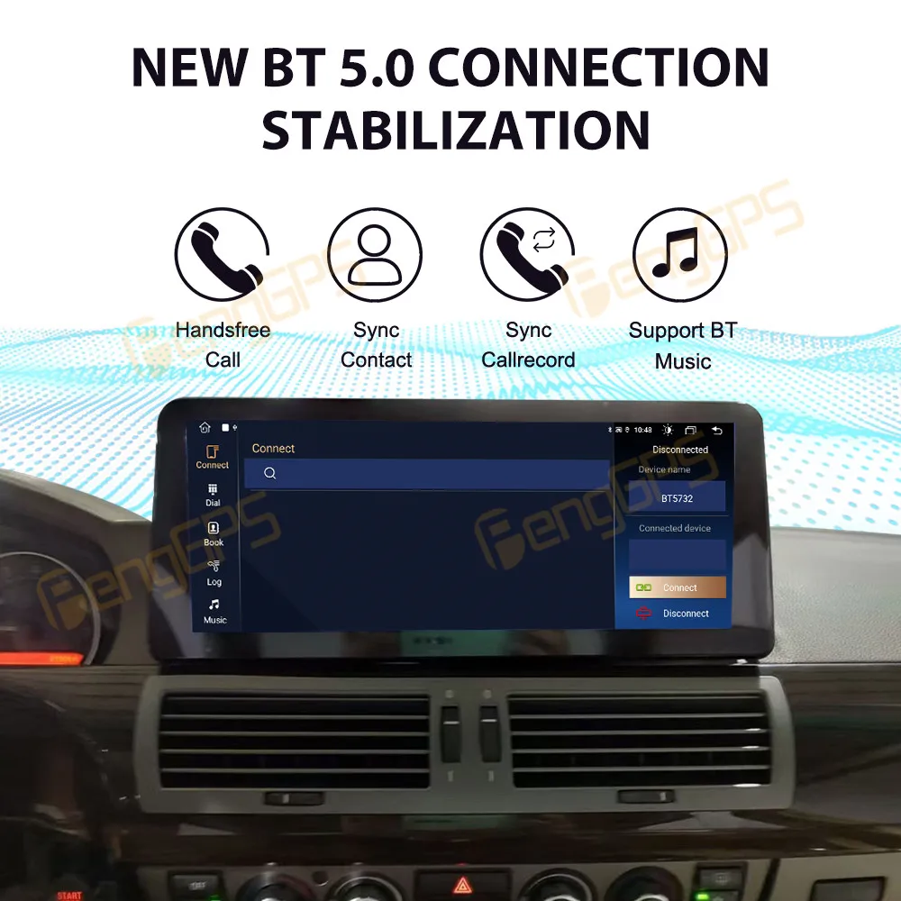 12 3 ''ID 8 Qualcomm для BMW 7 серии E66 E65 2006-2009 сенсорный автомобильный экран навигация