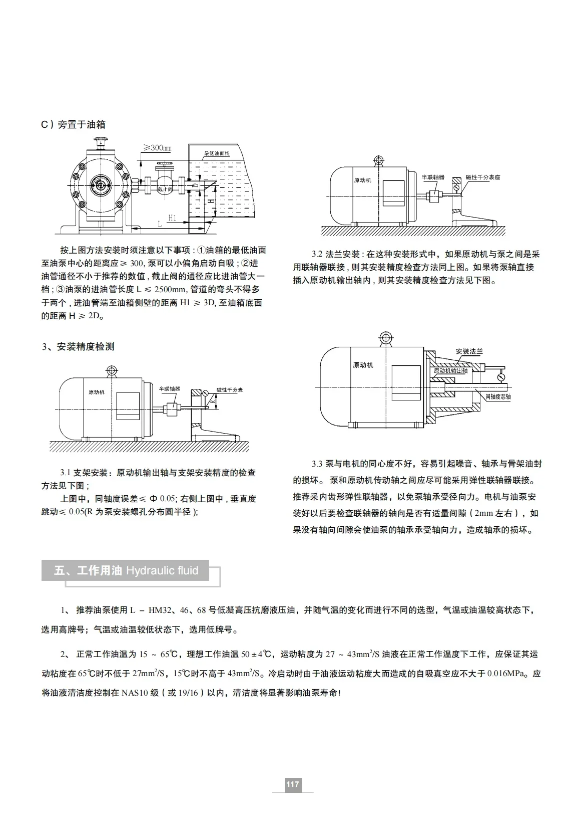 Осевой поршневой насос HY10/25/32/40/63/71/80/100/107/125/160/250Y-RP (LP)