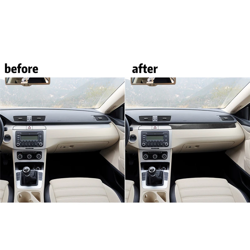 Наклейки из углеродного волокна для Volkswagen VW Passat 2006 2007 2008 2009 2010 2011 отделка