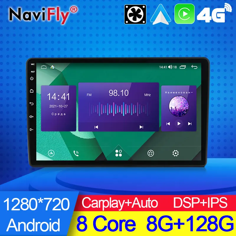 NaviFly 7862 Android автомобильное радио для Skoda/Seat/Volkswagen/VW/Passat b7/POLO/GOLF 5 6 навигация GPS Carplay