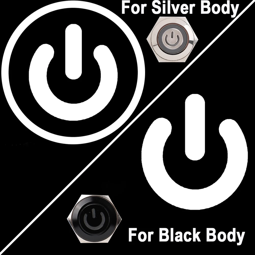 

Водонепроницаемый кнопочный переключатель DIANQI красный 12В 220В