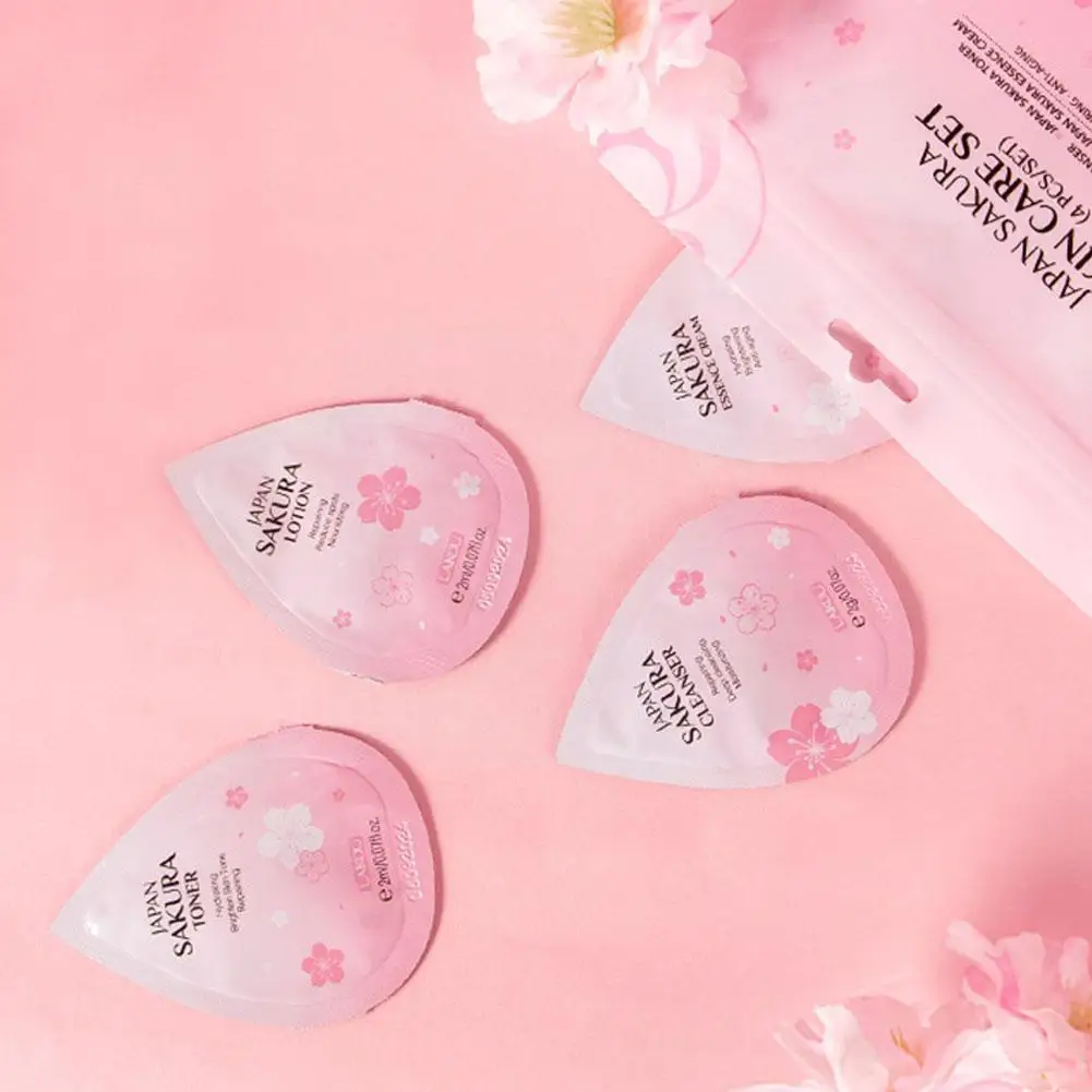 

4-piece Cleanser Cream Repair Damaged Skin Replenish And Products Moisture Skin Anti-wrinkle Care I3a4