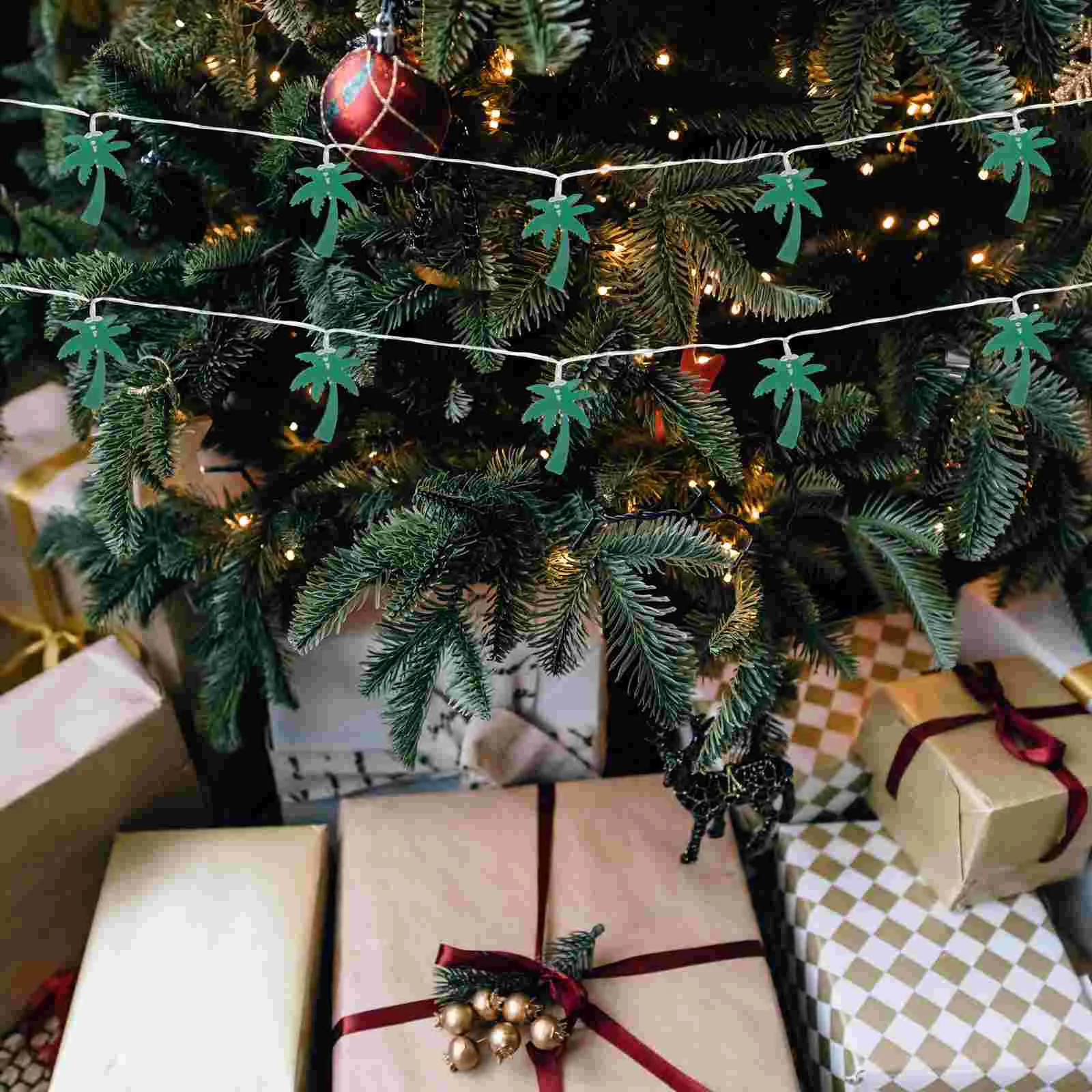 

Coconut String Lights Birthday Party Decorations Powered Palm Trees Decorative