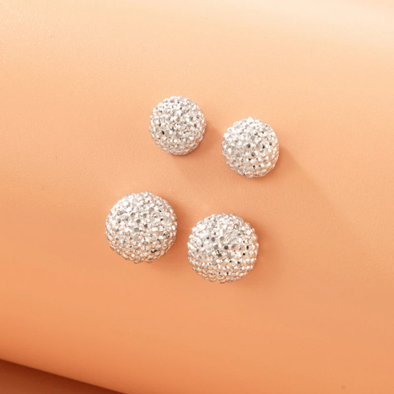 Винтажные плюшевые серьги-гвоздики для женщин милые полукруглые серьги женские