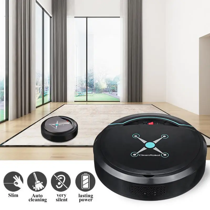 

Smart Sweeping Robot Auto Vacuum Cleaning Machine Robot Vacuum Cleaner Home Brush Pet Hair Mop Sweep Dust Carpet Home Appliances