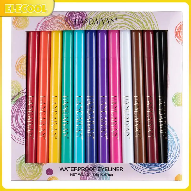 

/set Matte Multicolor Eyeliner Pen Waterproof Sweatproof Non-smudge Eyeliner Long Lasting Colorful Eyeliner Set TSLM1