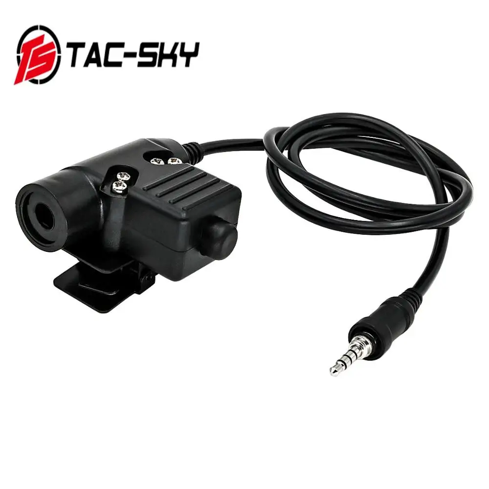TS TAC-SKY YAESU VERTEX PTT U94 PTT Yaesu Vertex Plug for Walkie Talkie VX-6R VX-7R VX6R VX-127 Vertex Yaesu