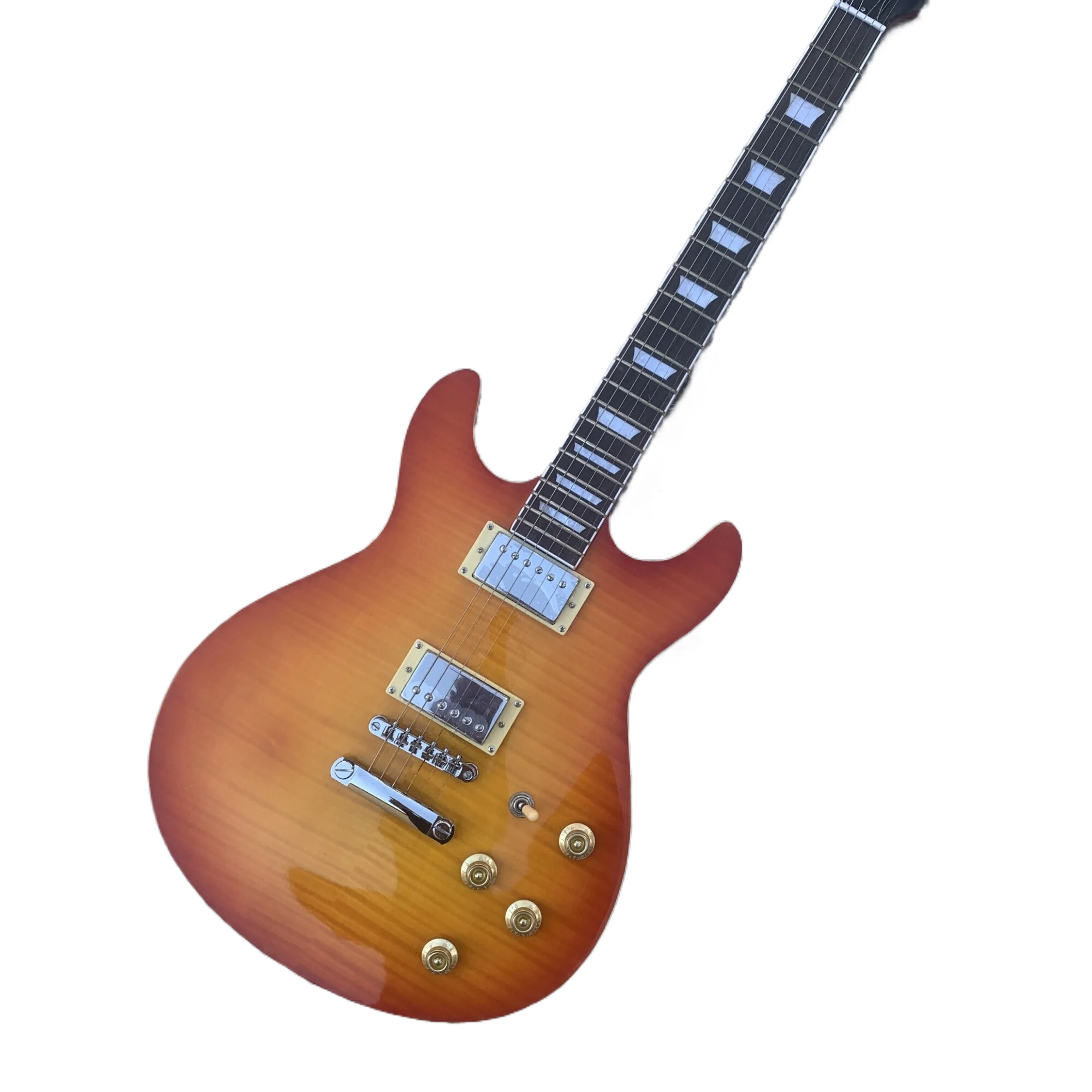 В наличии Дверная режущая гитара lp корпус и гриф из красного дерева