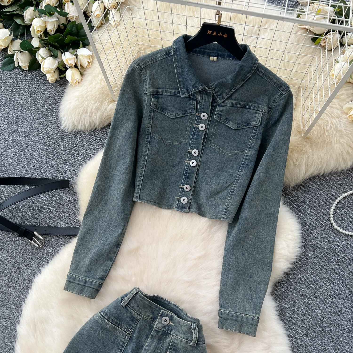 Женские джинсовые комплекты Amolapha