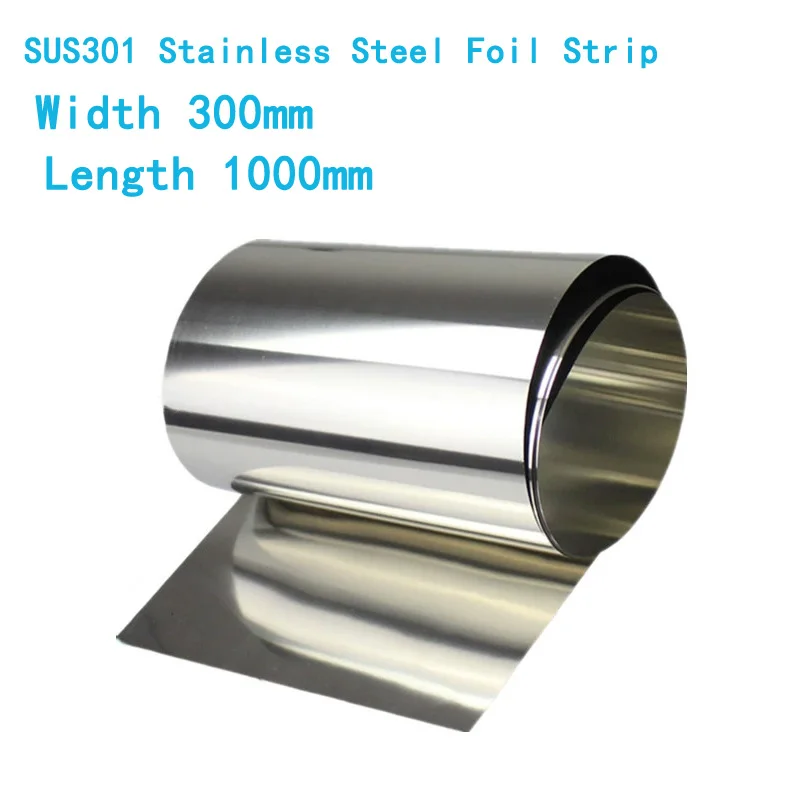 

1 шт., лист из фольги из нержавеющей стали, 0,05-1 мм