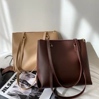 large capacity women shoulder bag fashion handbags shoulder bags with bear hanging 2022 new casual totte bag female hand bags