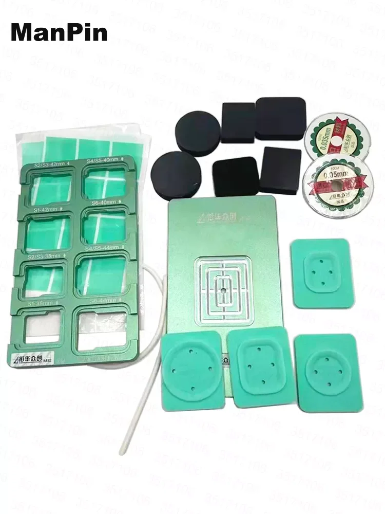 

Watch Glass Repair Tool LCD Alignment Mold Screen OCA Laminating Rubber Pad S1 S2 S3 S4 S5 S6 For iWatch Samsung Huawei