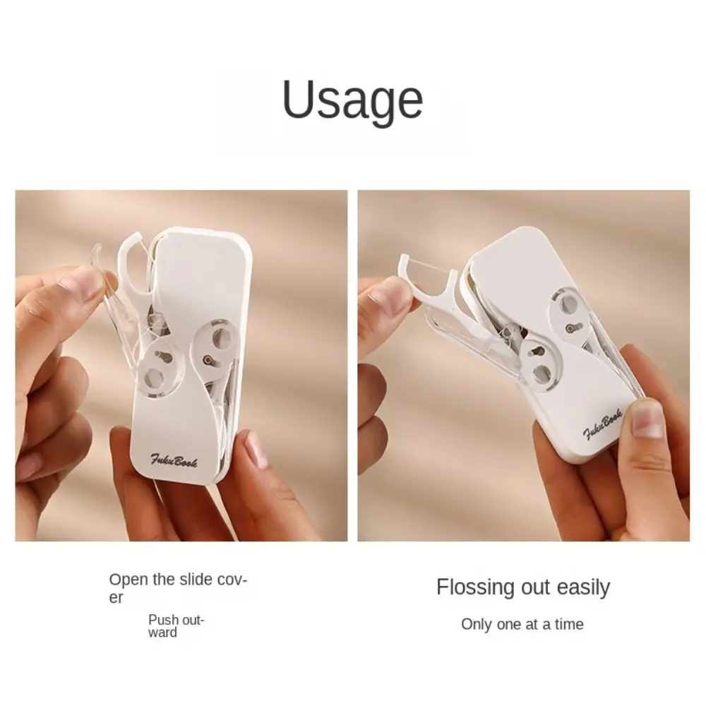 Органайзер с 12 шт. зубная нить уход за зубами диспенсер для нити палочка зубной