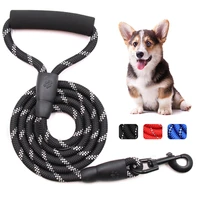 dog leash running walk trainning for large small cat pets leashes reflective durable dog leash nylon rope pet supplies