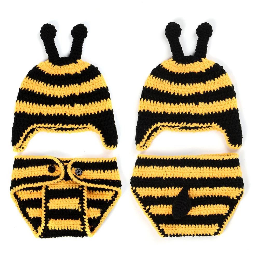 

1 Set Kawaii Creative Adorable Cartoon Animal Shape Newborn Costume Outfits Newborn Photography Clothing