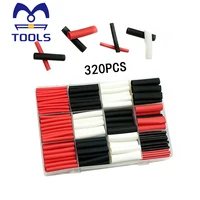 31 assortment electronic wrap wire cable insulated polyolefin heat shrink tube ratio tubing insulation 320pcs