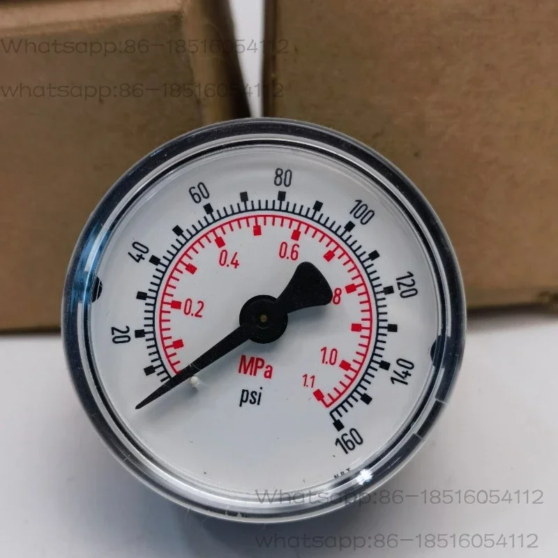 Фото Вольтметр 0-160Psi 0-1.1 МПа, оригинальный, новый, реальные фото, в наличии, в упаковке. №2