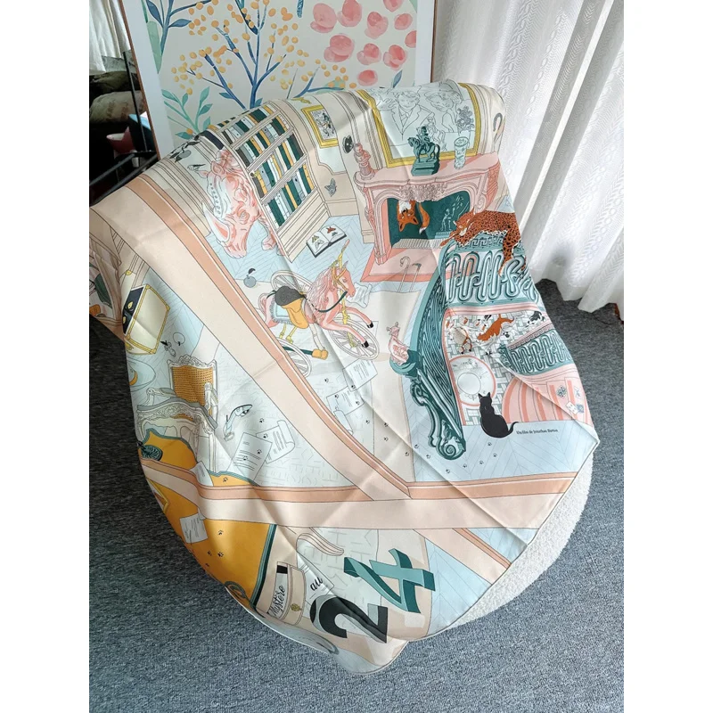 Бренд HHH Роскошные реплики брендов русский носовой платок бренды саржевый