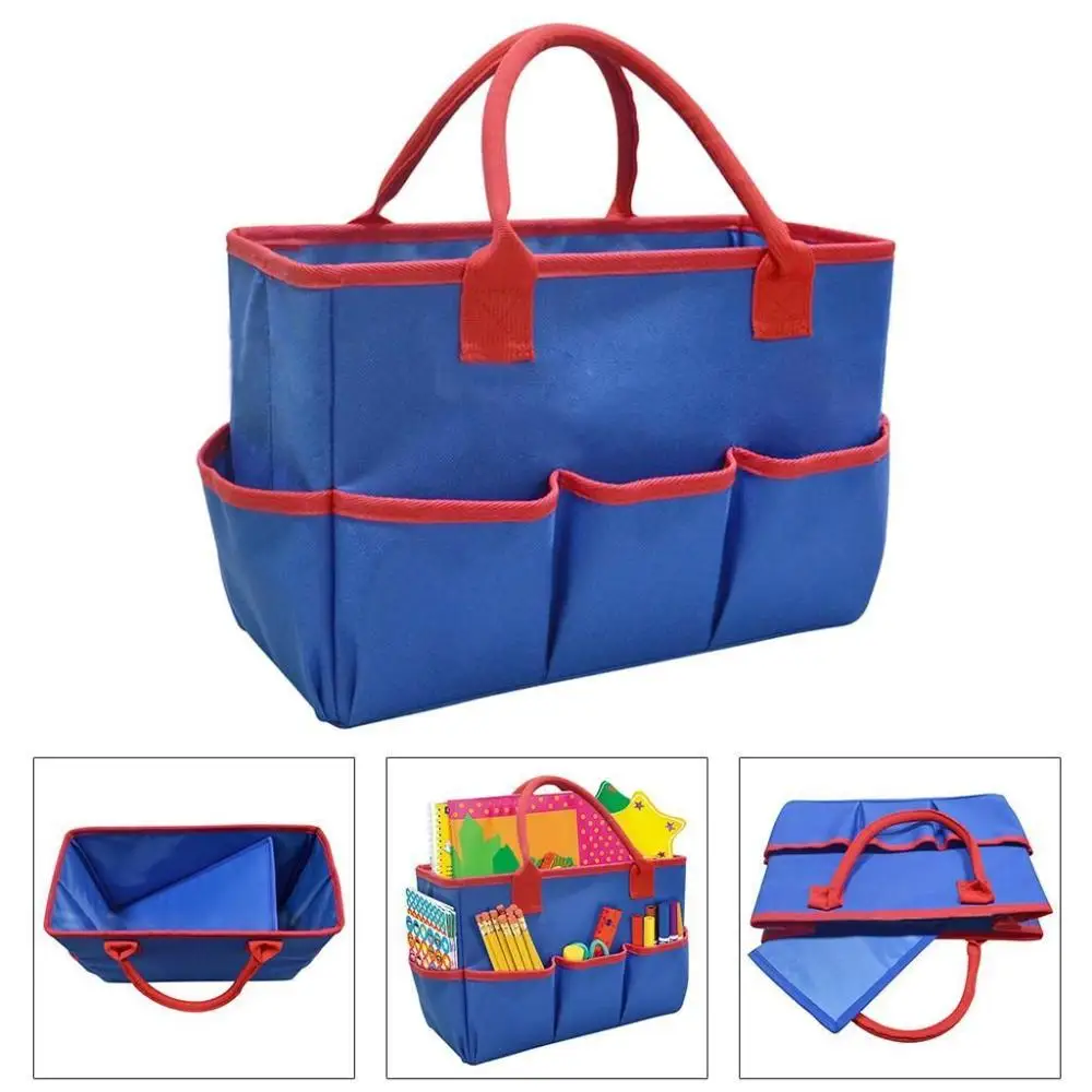 

Large-capacity Storage Organizer Foldable Travel Storage Bag Mommy Bag Teacher Stationery Pouch Tote Pouch