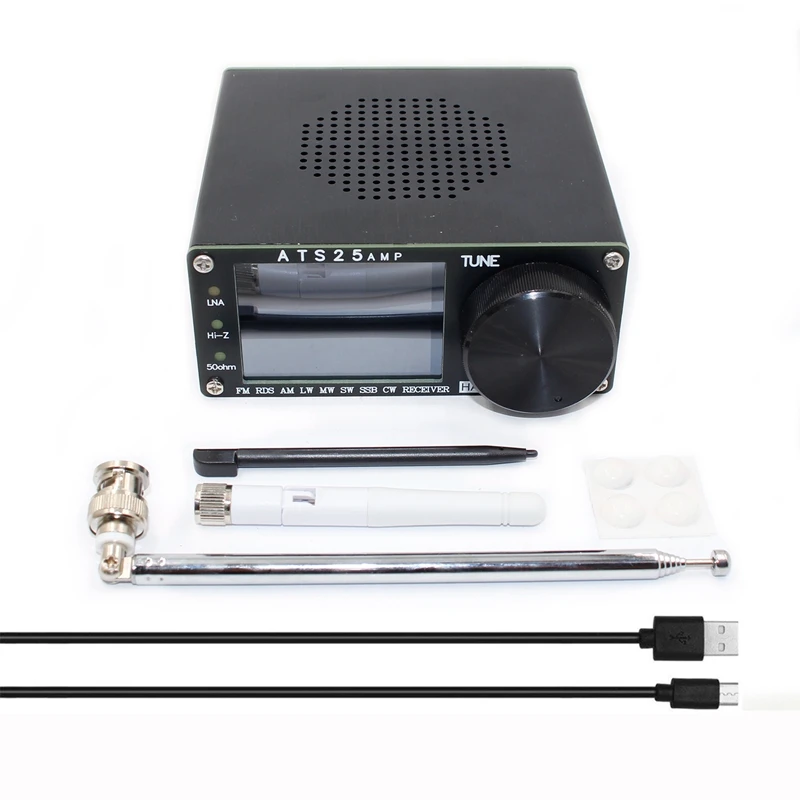 Новинка 4 17 прошивка ATS25 AMP RDS полнодиапазонное радио FM AM LW MW SW SSB приемник DSP со