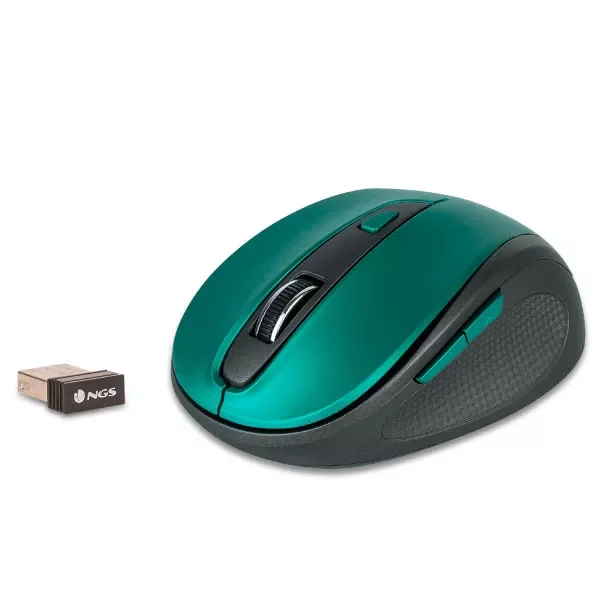 

NEW2023 mouse Optical wireless evo mute 800/1600dpi 2.4ghz nano usb receiver Blue