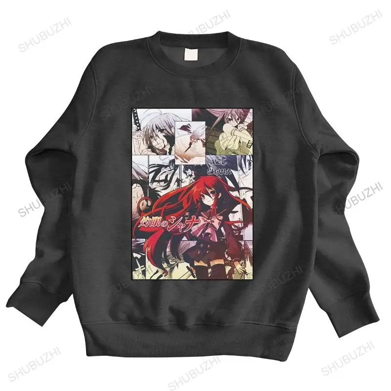 Мужская тонкая стильная толстовка с капюшоном Shakugan no Shana Manga Strip аниме брендовая
