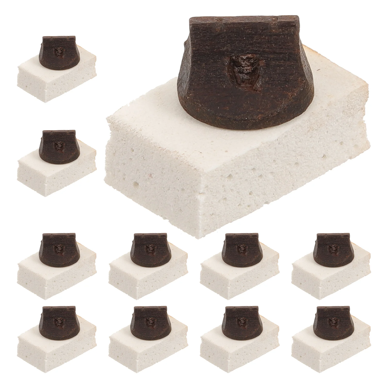 

10 Set of Erhu Practice Bridge Erhu Practice Mute Erhu Silencer Silent Musical Instruments Damper