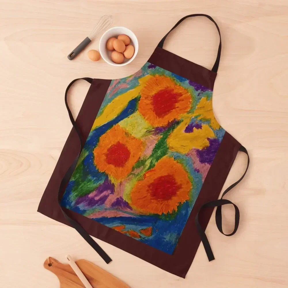 Оригинальный фартук в стиле фанк с цветочным возвратом от VIVBRAD полезные гаджеты