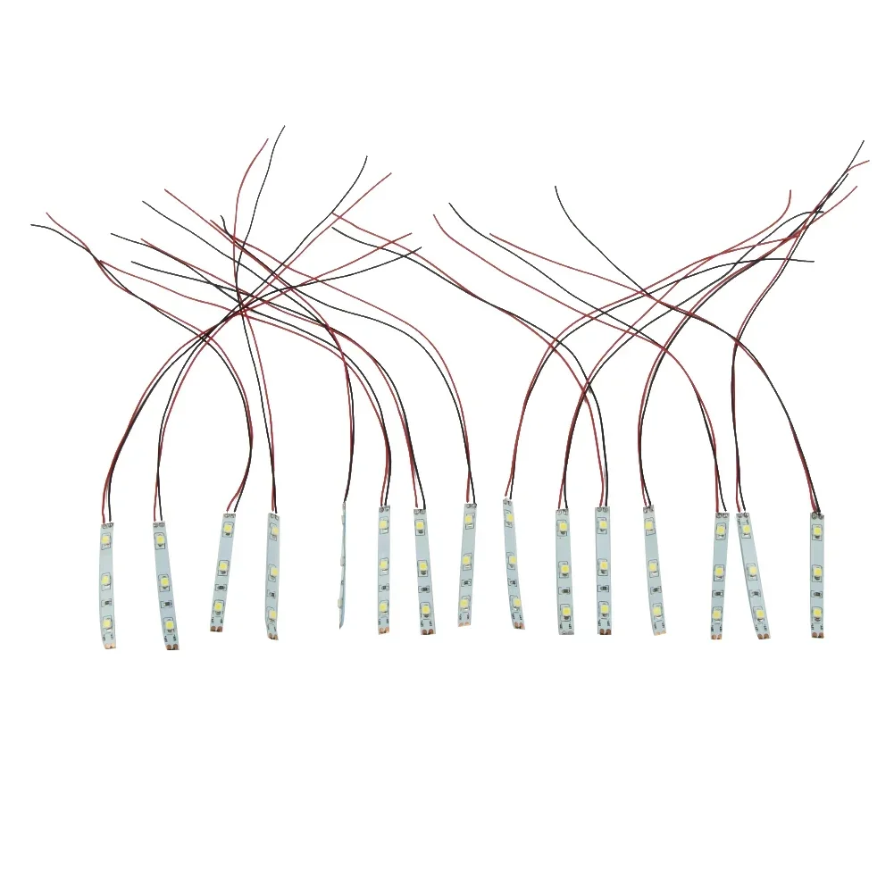 Совершенно новая 15 * светодиодная лента с кабелем длиной 20 см 50 х 8 2 5 мм теплый