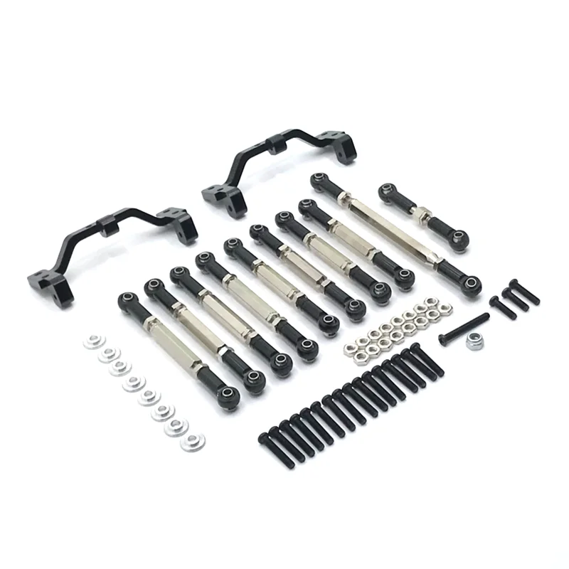 

Metal Upgrade Tie Rod Holder Adjustable Tie Rod Steering Rod For MN 1/12 D90 D91 D96 MN98 99S RC Car Parts