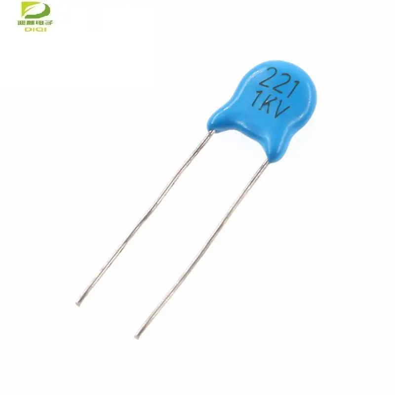 

100pcs 1KV 221K 220PF 1000V High voltage Ceramic Capacitor