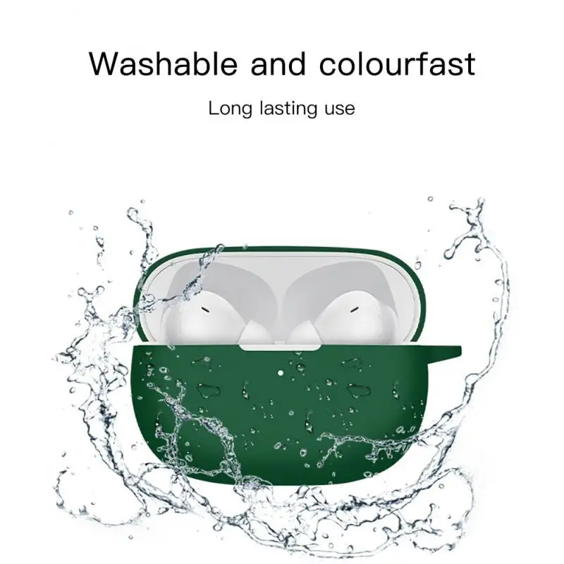 

Чехол для Redmi Buds 4pro, защитный чехол для телефона, мягкий силиконовый чехол для наушников, противоударный Мягкий моющийся чехол для наушников