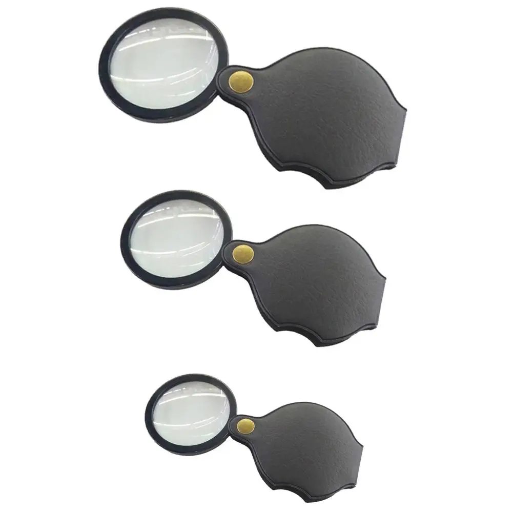 

Mini Pocket Folding Jewelry Magnifier Magnifying Glass HD Eye Glass Loupe