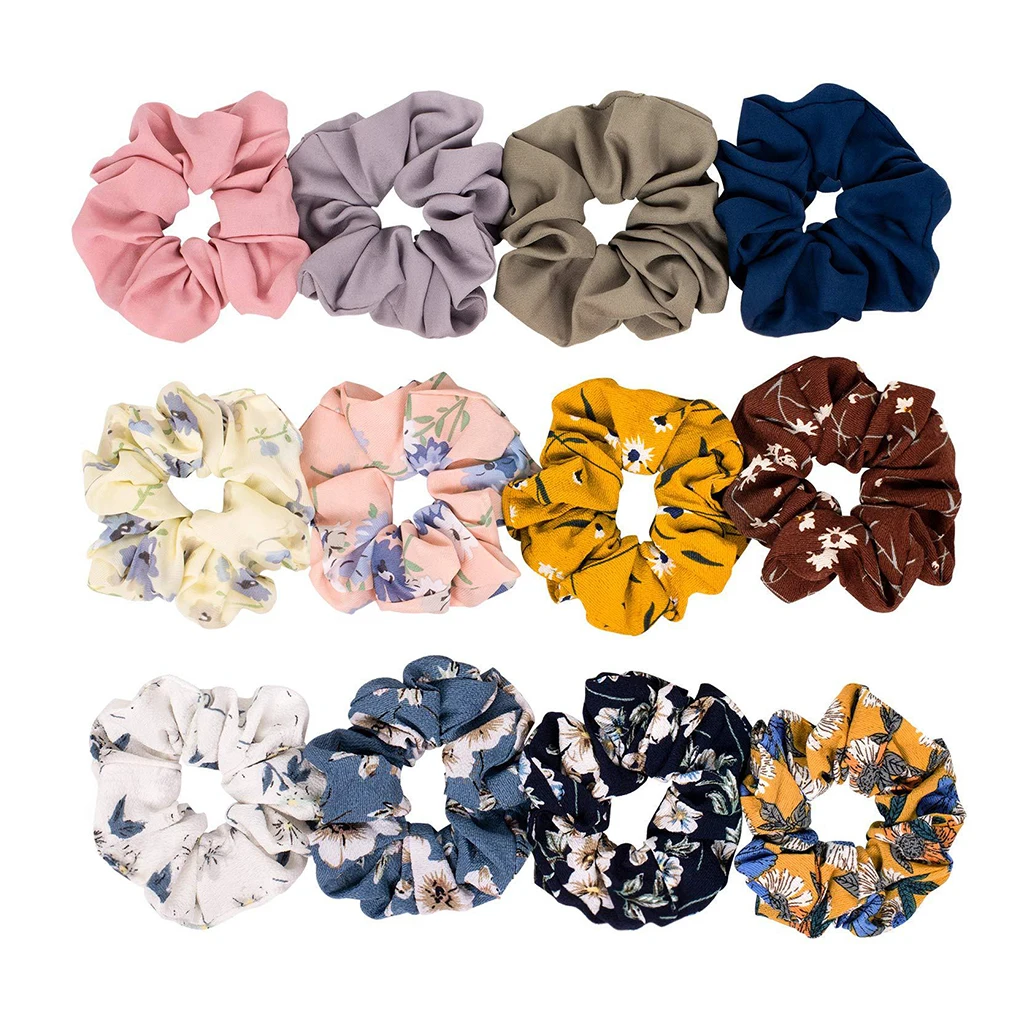

Portable Flower Pattern Decoration Hairband Ponytail Hair Band Dressing Hair-styling Accessory Casual Party Daily