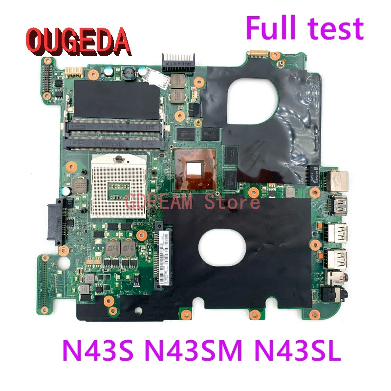Материнская плата для ноутбука ASUS N43S N43SM N43SL GT630M