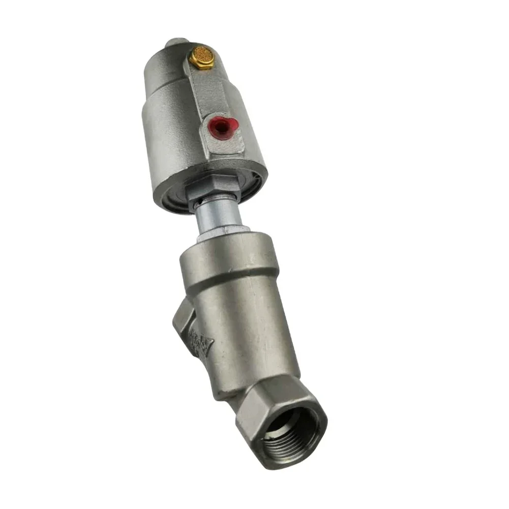 DN40 PN16/20 ss304 ss316 Пластиковый пневматический цилиндр Угловой седло с резьбой