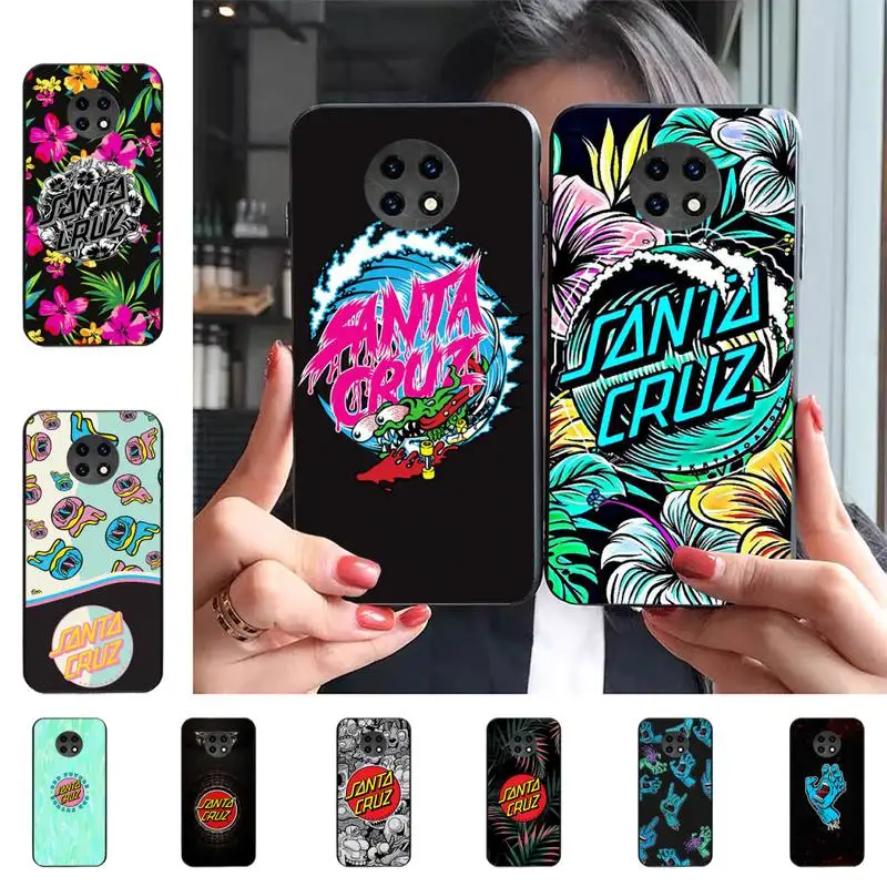 

Santa Cruz Skateboards Art Phone Case For Redmi 9 5 S2 K30pro Silicone Fundas for Redmi 8 7 7A note 5 5A Capa