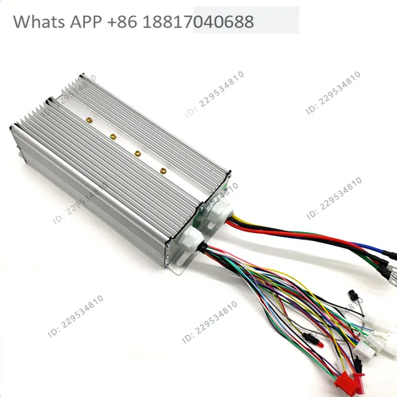Фото Бесщеточный контроллер Unitemotor для электродвигателей 2200W, 1500W, 60V, 72V, 3000W, 2500W, специально для электромобилей на четырех колесах №3