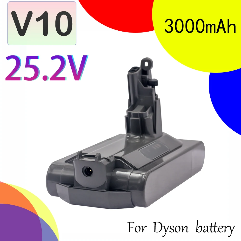 

SV12 3Ah 3000mAh Replacement battery for Dyson V10 battery V10 Absolute ,V10 Fluffy , cyclone V10 Battery