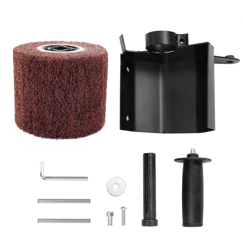 

AT14 Sanding Belt Adapter Attachment Converting Electric Angle Grinder To Belt Sander Working Polishing Machine