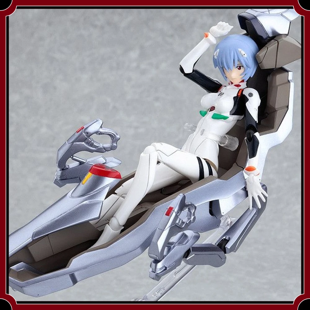 Фото Фигурка-модель из ПВХ Evangelion: Рей Аянами, Асука Шикинами Лэнгли, Мари Иллюстрес, Макинами, с подвижными суставами, 3 варианта SKU №4