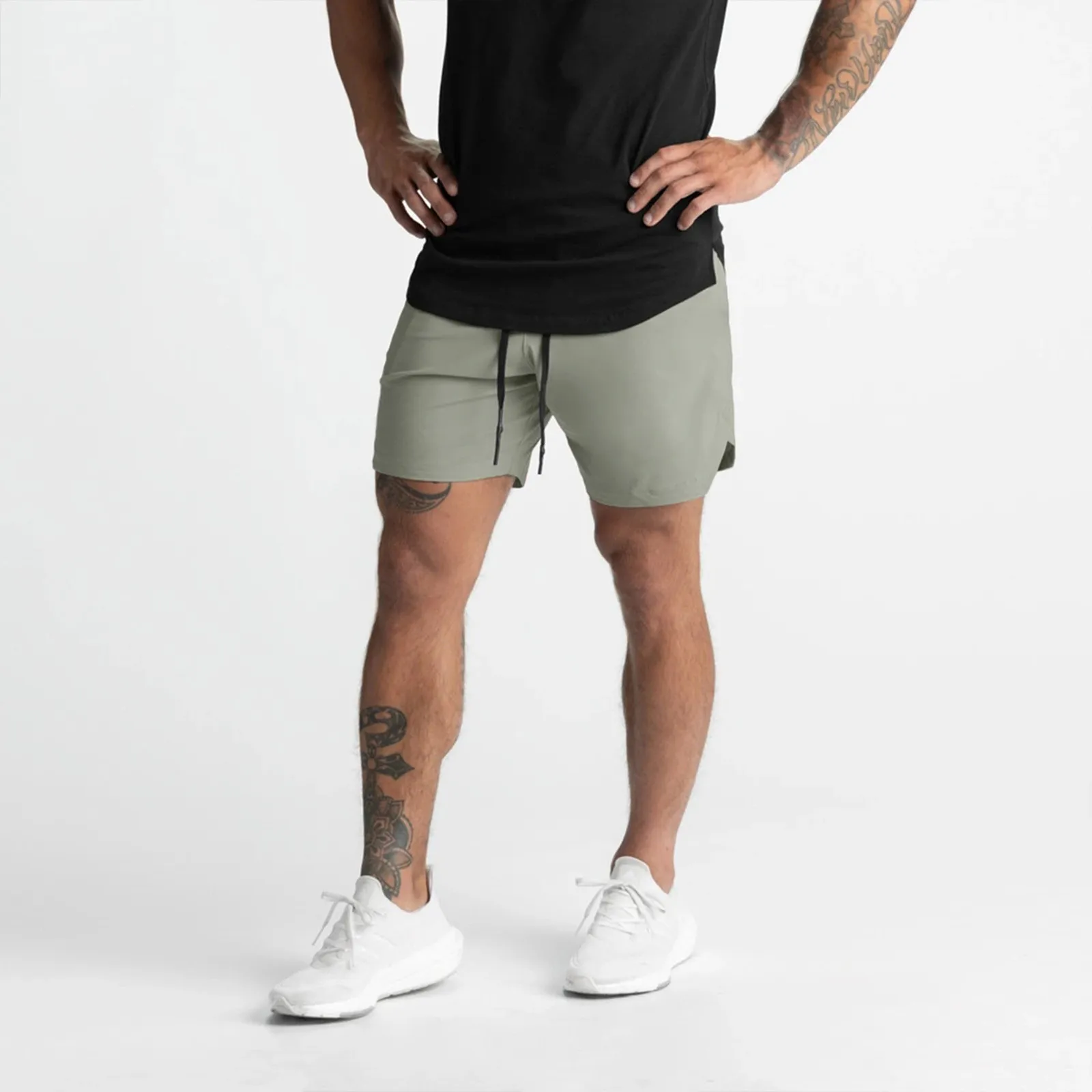 

2023 New Sports Shorts Men Beaching Shorts pocket Trousers Bodybuilding Sweatpants Fitness Jogger Running Gyms Men Shorts