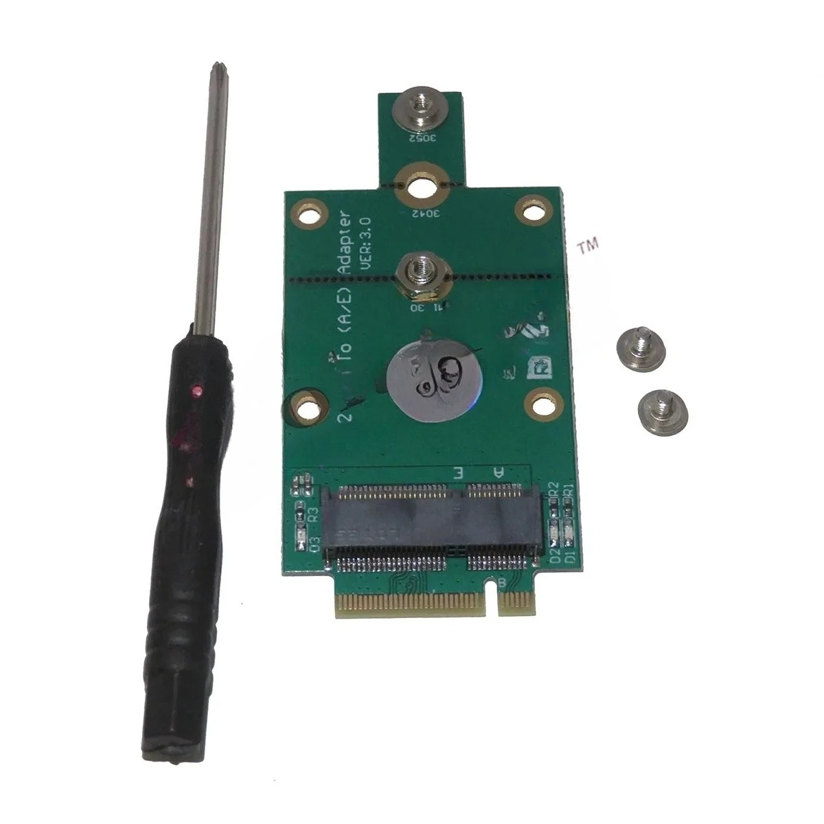 Фото Беспроводной сетевой адаптер M.2 NGFF Key B на M.2 NGFF Key E: Комплект для обновления до WiFi 7 и Bluetooth 5.4 для ноутбуков и настольных ПК №1