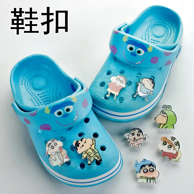 

Crayon Shin-chan Shoe Buckle Cute Novelty Cartoon Anime Accessories Single Sale Wholesale Sneakers Decoration Kids X-mas Gifts