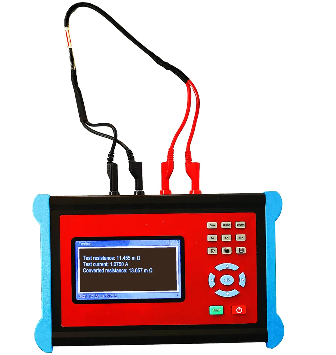 

10A Transformer Winding Resistance Tester / DC Resistance Tester /Low Resistance Tester Winding Resistance Meter